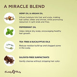 Earthly Body Miracle Oil Shampoo 16Oz Tea Tree