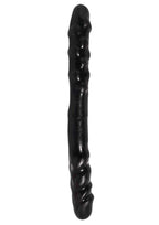 Pipedream Basix Rubber Works Double Dong Black 16''
