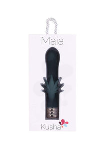 Kusha Crystal Gems Usb Rechargeable 10-Function G-Spot Rabbit-Style Vibrator - Gray