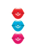 Hott Products Dick Lips Edible Gummy Cock Rings, Strawberry/Blueberry & Cherry, 3.17 Ounce
