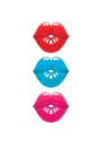 Hott Products Dick Lips Edible Gummy Cock Rings, Strawberry/Blueberry & Cherry, 3.17 Ounce