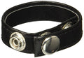 California Exotics Leather 3 Snap Ring