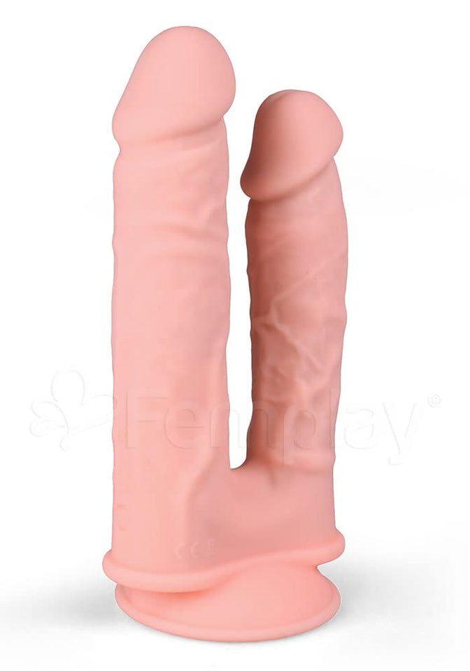 Silexd Realistic Vibrating Double Penetrator