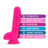 Neo Dual Density Dildo 9In Neon Pink