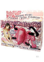 Nasstoys Asian Butterfly Vibrating Adjustable Strap On, Pink