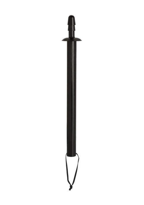 (Bulk) Kink 16 Fuck Stick W Vac-U-Lock Plug Black ''