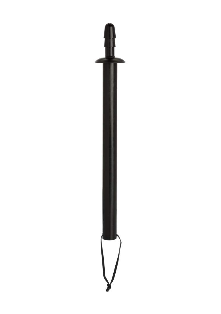 (Bulk) Kink 16 Fuck Stick W Vac-U-Lock Plug Black ''