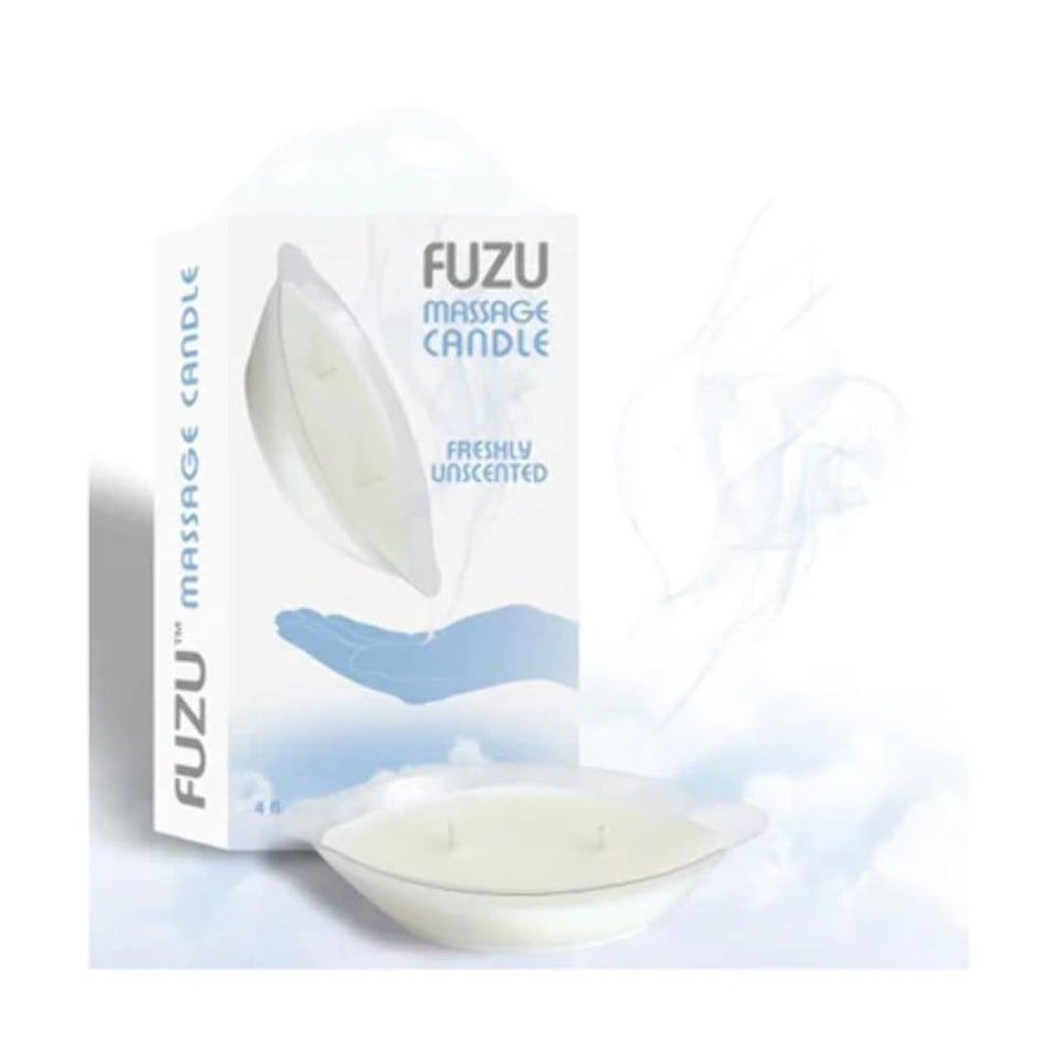 Fuzu Massage Candle Freshly Unscented 4 Oz