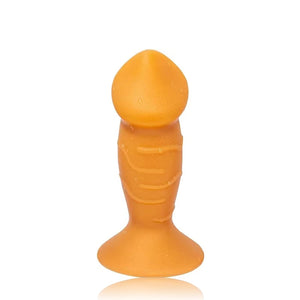 6.1in Liquid Silicone Anal Plug, Butt Plug for Anal Expansion and Training,Fuirre Dildo Shape Anal Trainer,Anal-Vaginal Stimulat
