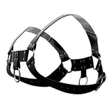 Aries Leather Harness Black O/S