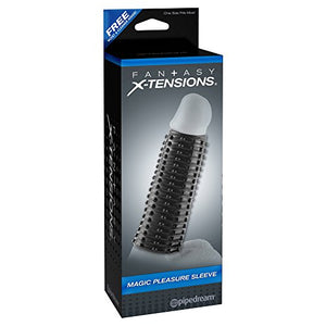 Pipedream Fantasy X-Tensions Magic Pleasure Sleeve Black