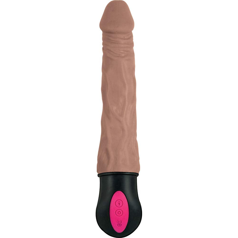 Nasstoys Natural Realskin Hot Cock Brown Realistic Vibrator, No.1