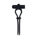 Zero Tolerance Black Tie Affair Cock Ring - Silicone - Rechargeable - 10 Speed Vibrating Couples Toy