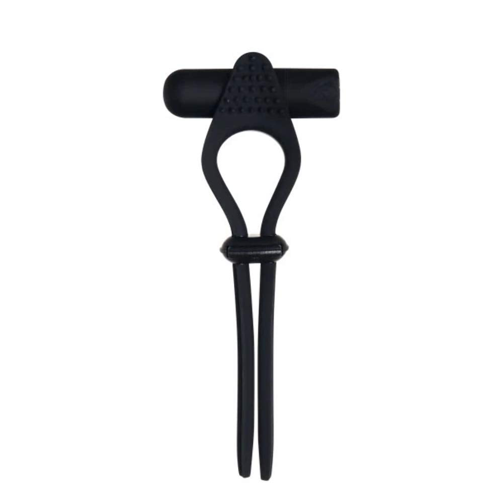Zero Tolerance Black Tie Affair Cock Ring - Silicone - Rechargeable - 10 Speed Vibrating Couples Toy