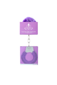 Ouch! Pleasure Handcuffs Furry - Purple