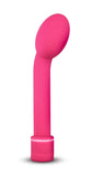 Blush Novelties G Slim Petite - Mini G Spot Stimulating Vibrator - Multi Speed Angled Tip Egg Shaped Bulb Massager - Satin Smoot