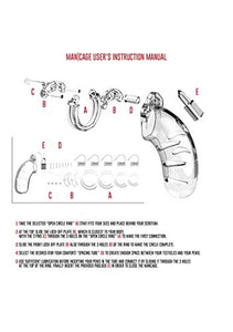 Mancage Model 02 - Chastity 3.5In Trans