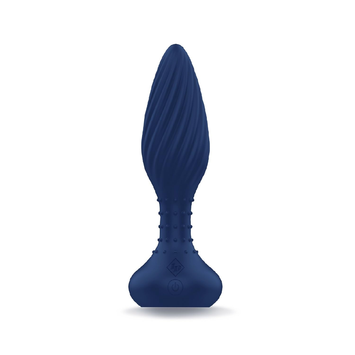 ID MaxRim Remote Control Rimming Plug, Textured Anal Plug Sex Toy with Beaded Neck for Intense Stimulation 10 Vibrator Modes to 