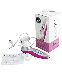 Womanizer Pro40 Clitoral Sucking Toy - Clit Stimulator with 6 Suction Speeds - Waterproof Sucker Vibrator - Rechargeable Vibrati