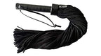 Rouge Flogger Suede W/Leather Handle Blk
