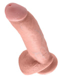 King Cock - 9In Cock W/ Balls Flesh