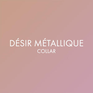 Bijoux Indiscrets Desir Metallique BDSM Collar with Golden Belly Chains for The Waist - Golden Collar Necklace for Girls - Adjus