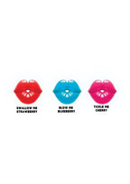 Hott Products Dick Lips Edible Gummy Cock Rings, Strawberry/Blueberry & Cherry, 3.17 Ounce