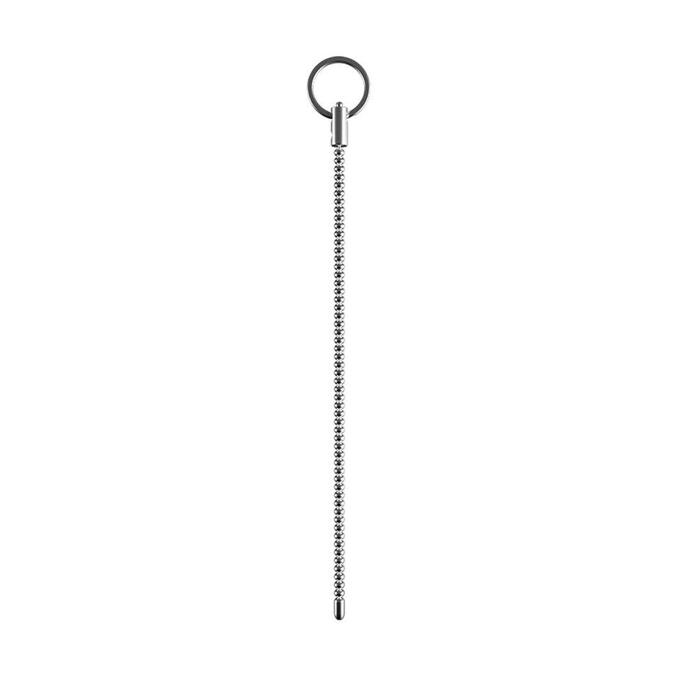 Crysore Urethra Stretcher Pull Bead with Handle Penis Plug Metal in Several Sizes Adult Sex Toys - Catheters & Sounds for Men Pr