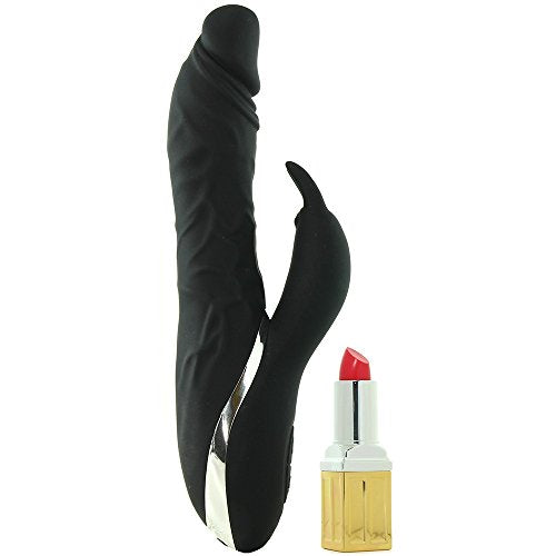 Nasstoys Surenda Rabbit Lover & Dong, Black, 10 Ounce