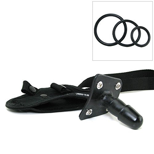 Vac-U-Lock Plat Corset Harness W/Plug