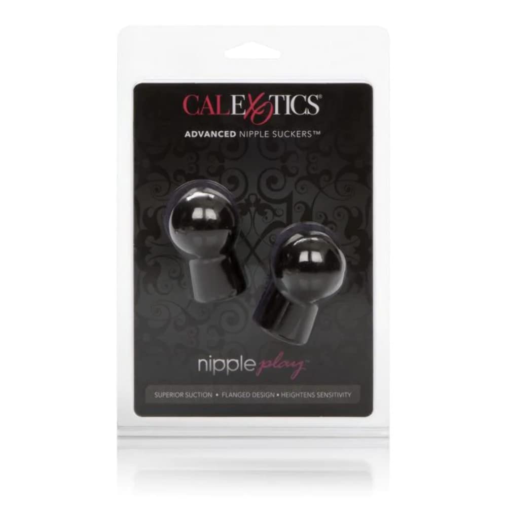 California Exotic Novelties Advanced Nipple Suckers - Black