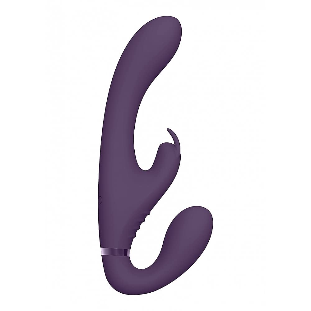 Shots Stud Bullet Vibrators Purple One Size