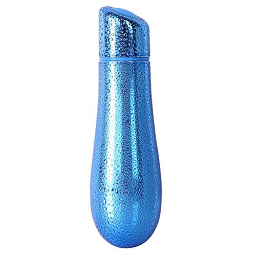 Bms Rain Textured 7 Function Bullet, 3 Inch Blue,