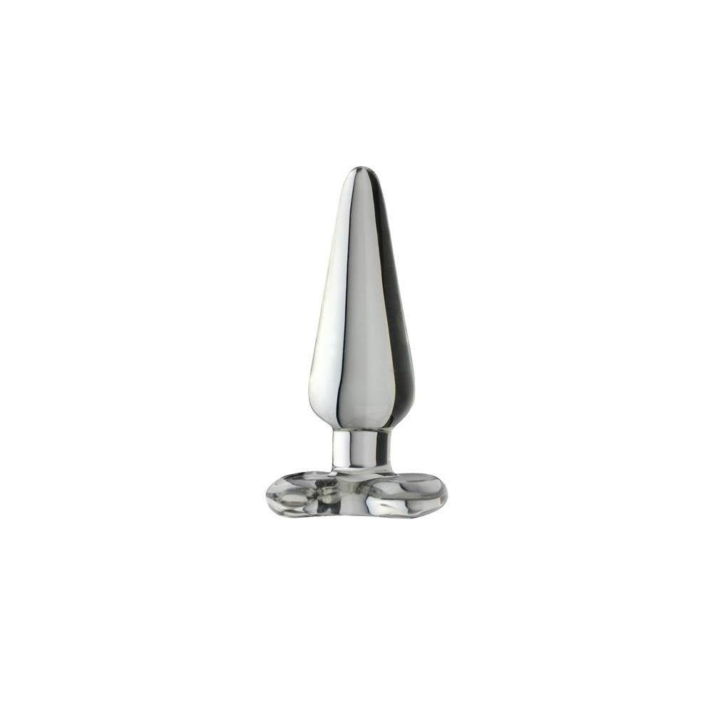 SPADE ANAL PLUG CLEAR MEDIUM