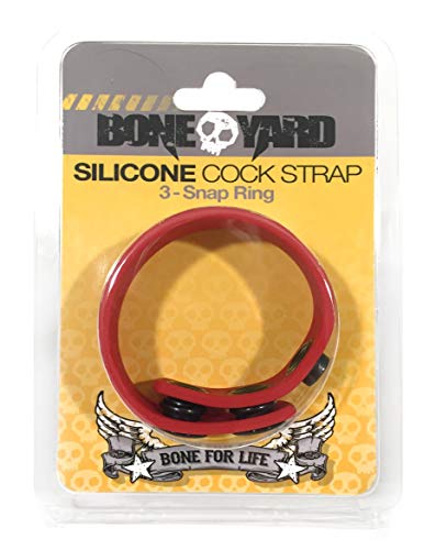 Boneyard Cock Strap Red