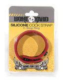 Boneyard Cock Strap Red