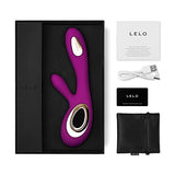 Lelo Soraya Wave Dual Action Vibrator Deep Rose