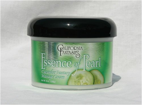 California Fantasies Essence of Pearl Cream, 8 oz, Cucumber
