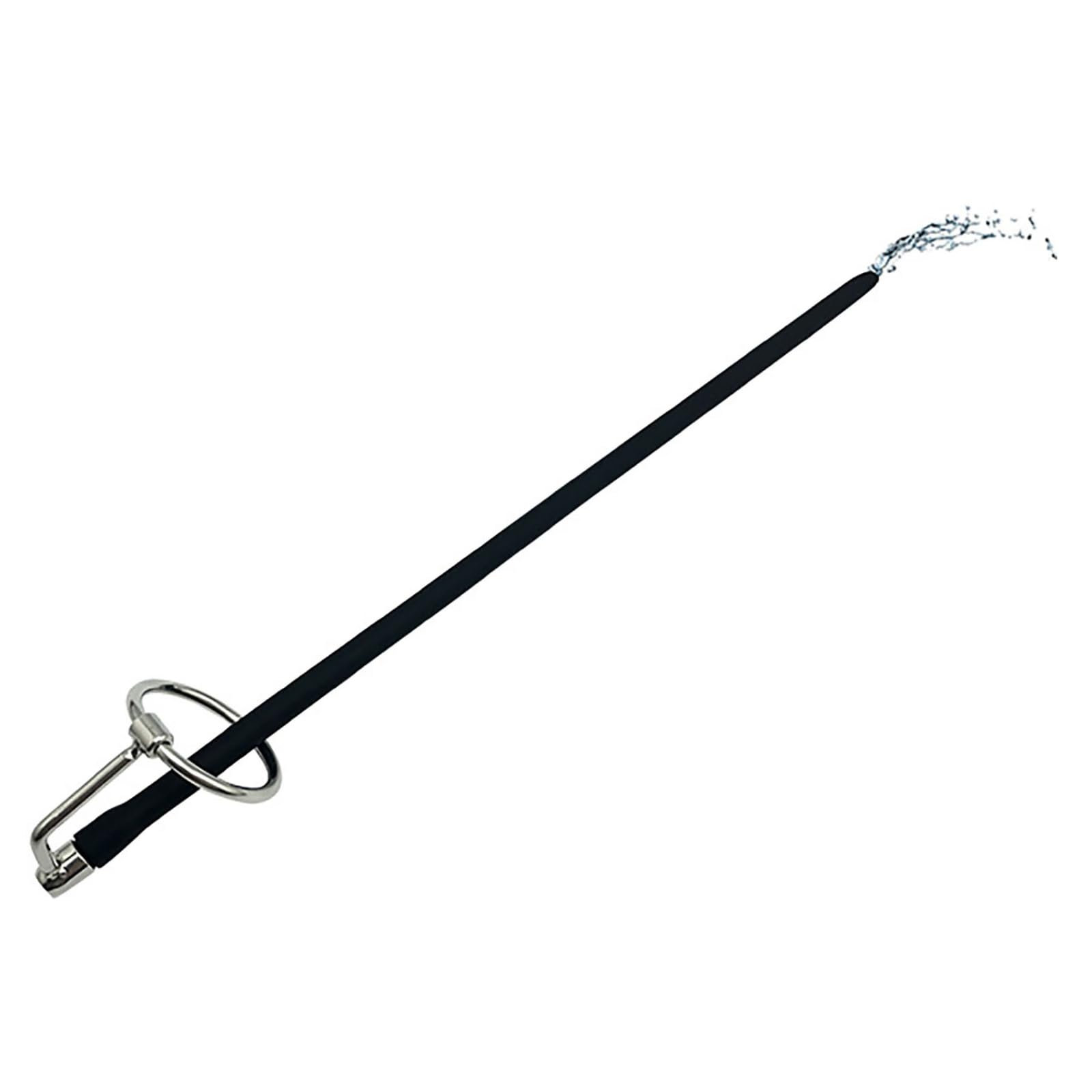 Kutocesy Metal Silicone Carabiner Penis Plug Hollow Cock Urethral Sound Adult Erotica Spreader Urinary Catheterization Man Sex M