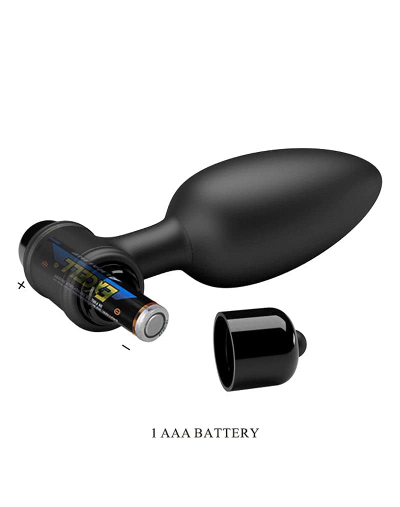 Pretty Love Vibra Butt Plug Ii - Black