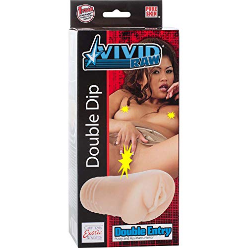 California Exotic Novelties Vivid Raw Double Dip Ivory, Ivory