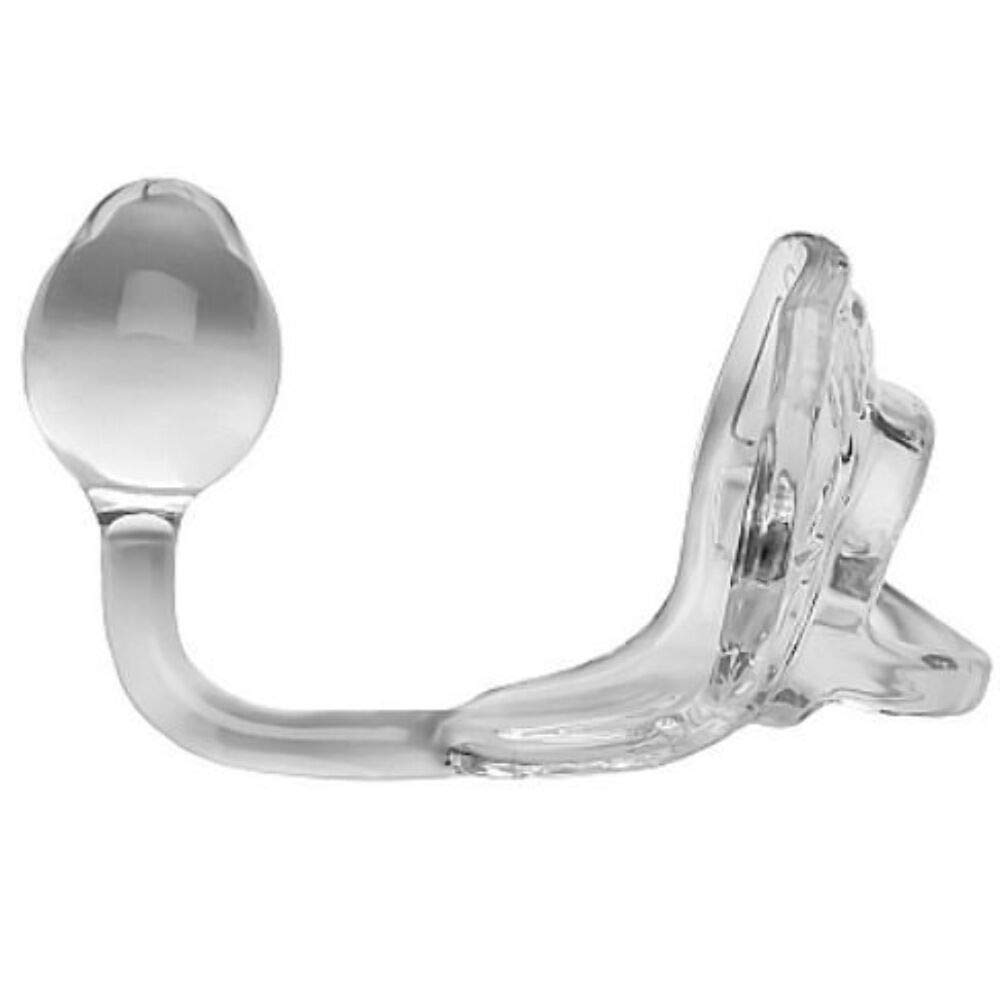 Perfectfit Brand Armour Tug Lock Tprsilicone Blend Cock Ring Ball Stretcher Hands Free Prostate Stimulator Perineum Stimulator D