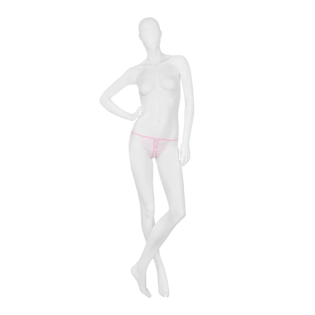 Penthouse Hot Getaway Crotchless Thong 2 Piece-Pink S/M-Boxed