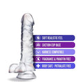 B Yours Diamond Dazzle 8In Clear
