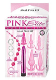 Pink Elite Collection Anal Play Kit Pink
