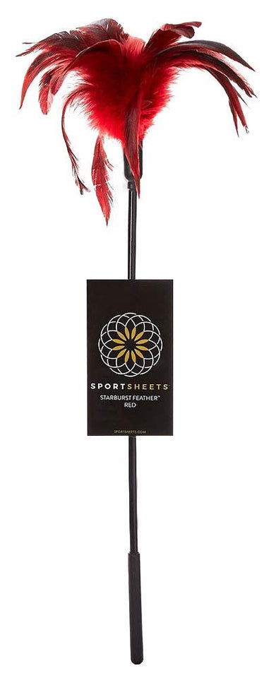Starburst Feather Red