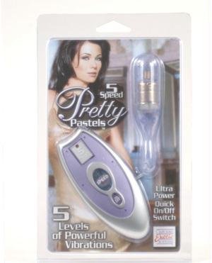 California Exotics 5-Speed Pretty Pastels Vibrator, Lavender