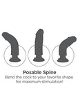 Pipedream Products King Cock 7In Cock With Balls, Flesh, Vibrating