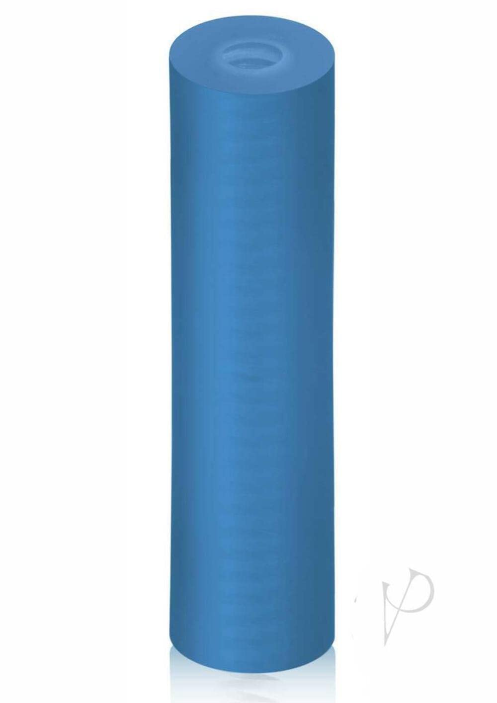 Doctor Loves Ms-10-3T Ribbed Stroker Sleeve, Blue Transparent