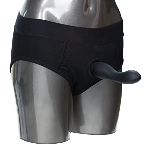 Calexotics Novelties Packer Gear Black Brief Harness Large/X-Large, Black